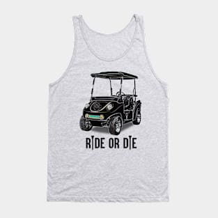 Ride or Die Golf Tank Top